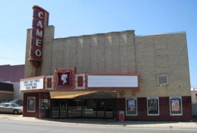 Once a palatial movie house, the Cameo Theater, 111 N. Jackson St. in Magnolia, has reportedly been split into a triplex. Other reports list the theater as open but only using one screen.