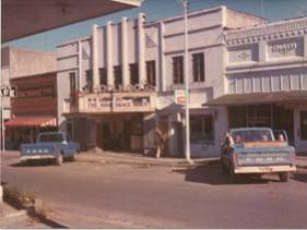 Still in operation in 1975, the Hoo-Hoo appears to have been playing "The Dixie Dance Kings" that day, per the marquee.