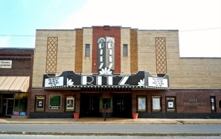 A contemporary photo of the Ritz Theater.