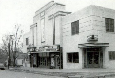 The UARK Theater, circa 1941. The theater, located at 645 Dickson Street in Fayetteville, was the premiere move house for University of Arkansas students in the 1950s and 60s.