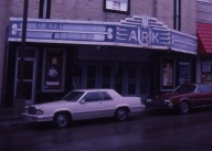 The UARK Theater in 1985. Movies stopped showing at UARK in 1976. By the 1980s, the venue primarily was used to showcase local bands.