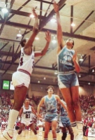 Between 1982 and 1986, Arkansas played a bevy of national powerhouses: Ohio State, Wake Forest, Kansas, Villanova, Oklahoma, Virginia, and defending national champion Georgetown. Each game was a milestone for the program, but none matched the spectacle of Feb. 12, 1984, when Arkansas met Michael Jordan and No. 1 North Carolina in Pine Bluff.