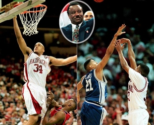 In the national title game, Arkansas faced Duke University, the darling of college basketball. The Blue Devils had been in four of the last five title games, winning it all in 1991 and 1992. Ahead of the 1994 championship, Richardson told Charlie Rose what he'd said to his team: "When they started the NCAA Tournament, there were 64 basketball teams ... out of those 64 teams, 63 can beat us. But the thing that I'm impressed with, that you can beat the 63."