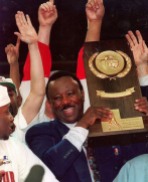 While Hogs fans the state over -- including President Bill Clinton -- were overjoyed that Arkansas had reached the pinnacle of college basketball, Richardson found vindication that went beyond the hardwood. The first black head coach to win a national title since Georgetown's John Thompson in 1984, Richardson told the press, "hopefully this will do something for the people who come behind me and want to be coaches."