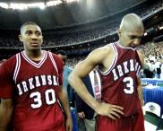 The end of the 1995 tournament signaled the end of an era at Arkansas, as Thurman and Williamson declared for the NBA Draft. Arkansas remained competitive through the rest of the decade, but failed to reach another Final Four.