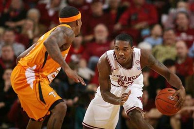 Pelphrey had recruited some talented freshman like Marshawn Powell, Glenn Bryant and Julysses Nobles, but the 2009-10 season went downhill almost immediately. Arkansas dropped several games to mid-majors, including a 97-94 loss to Morgan State that ended the Razorbacks' 45-game non-conference home win streak.