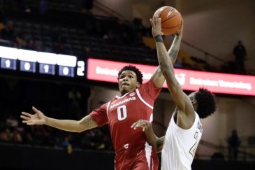 Despite the season all but lost, Arkansas unloaded on lowly Vanderbilt. The Hogs walloped the Commodores 84-48 in Nashville. The 36-point shellacking is the largest margin of victory for Arkansas in an SEC game.
